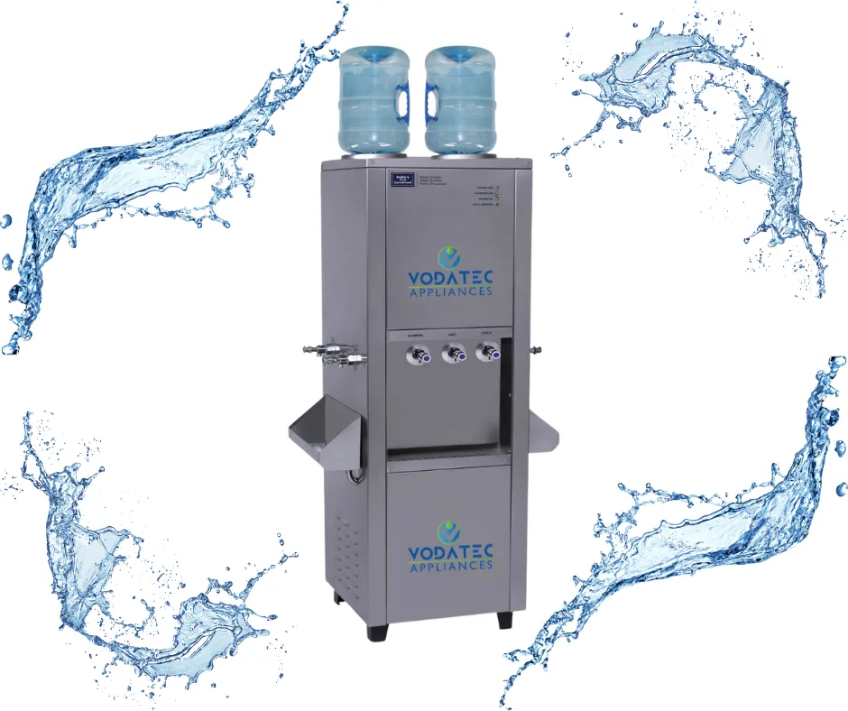 Vodatec – commercial bottle water dispenser or ro option available